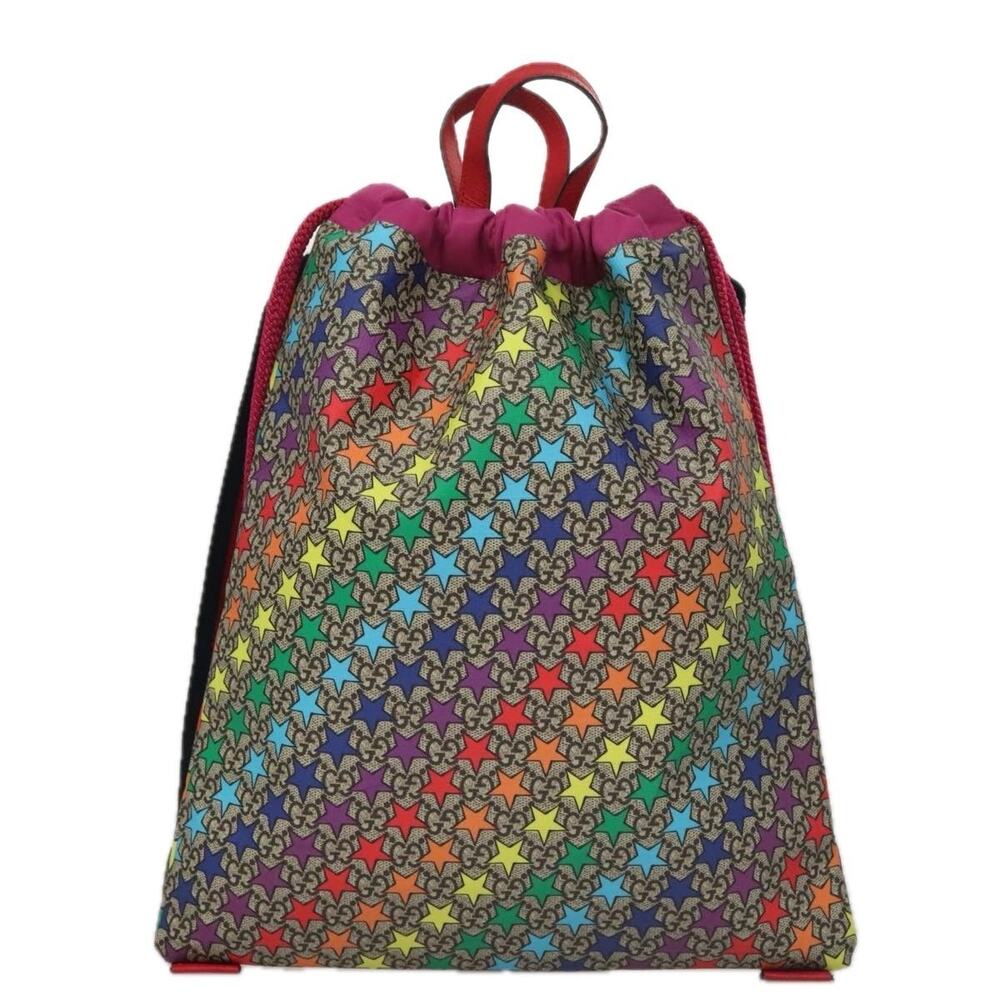 Gucci GG Supreme Web Backpack Multicolor